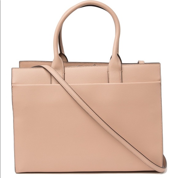 Tory Burch Kira Leather Tote Bag - Perfect Sand - Picture 3 of 9